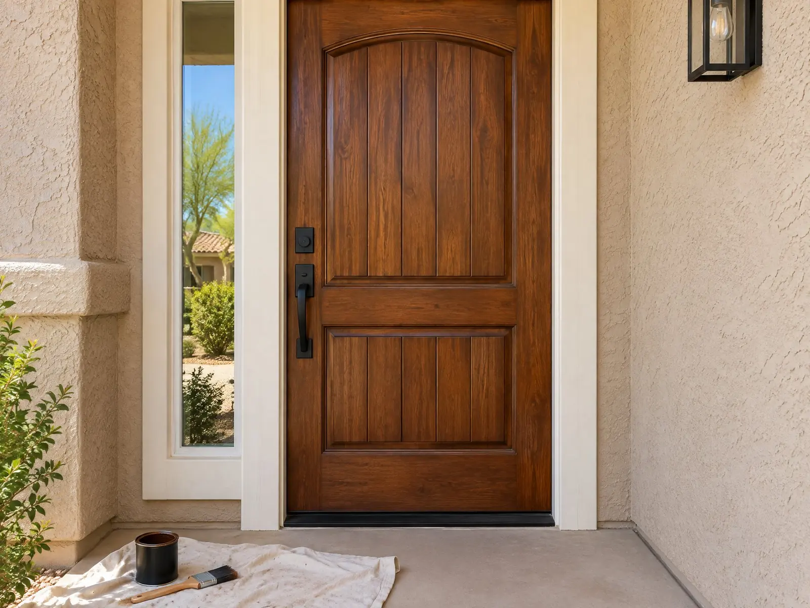 Front Door Refinishing in Peoria, AZ